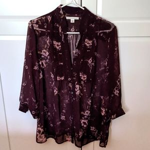 Banana Republic blouse, like New, size L